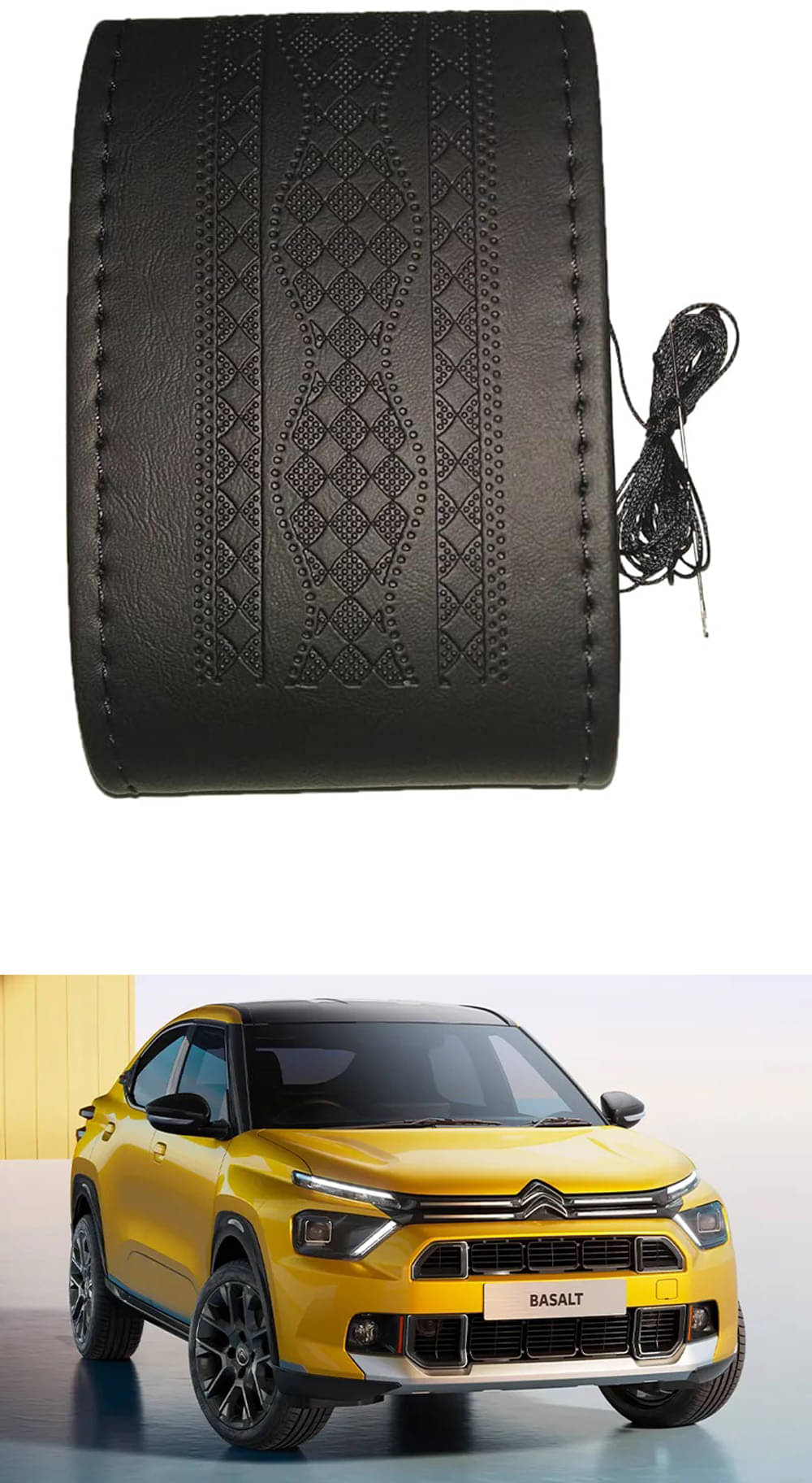     			Etradezone Steering Cover Leatherite