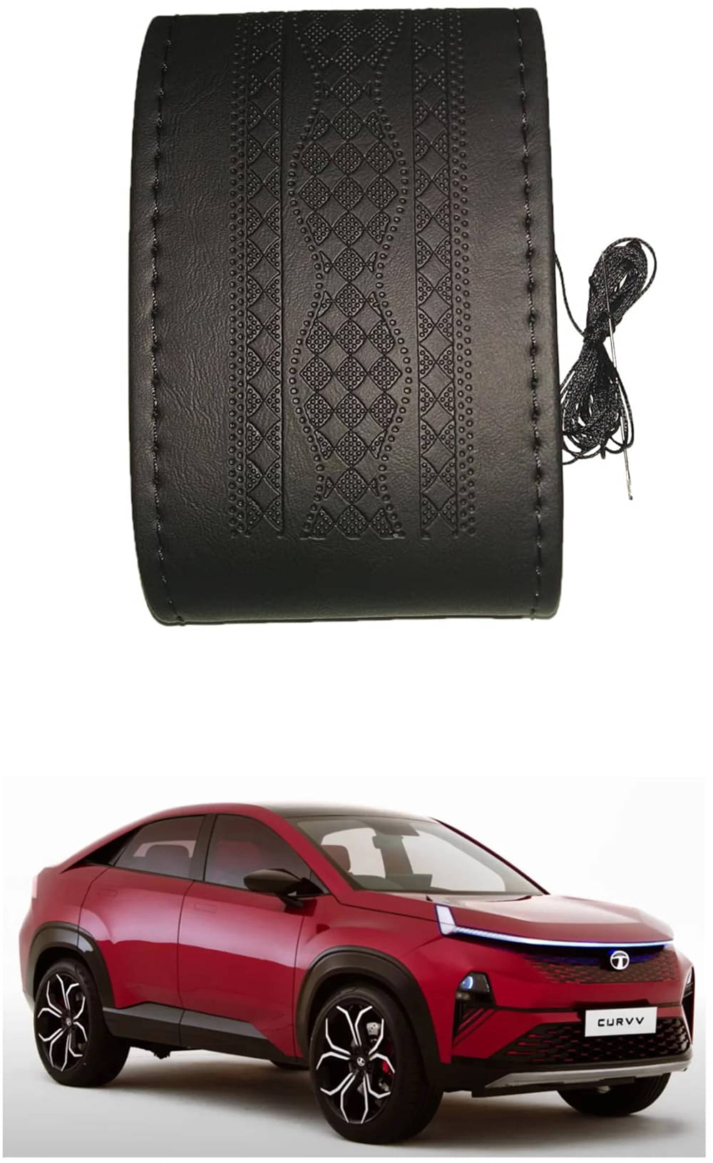 Etradezone Steering Cover Leatherite Etradezone Steering Cover Leatherite