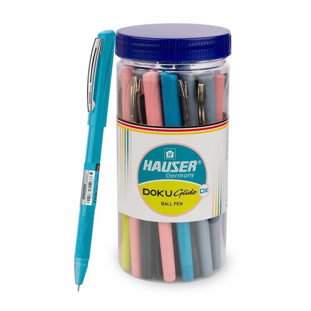 HAUSER GERMANY Blue Ball Pen ( Pack of 25 )