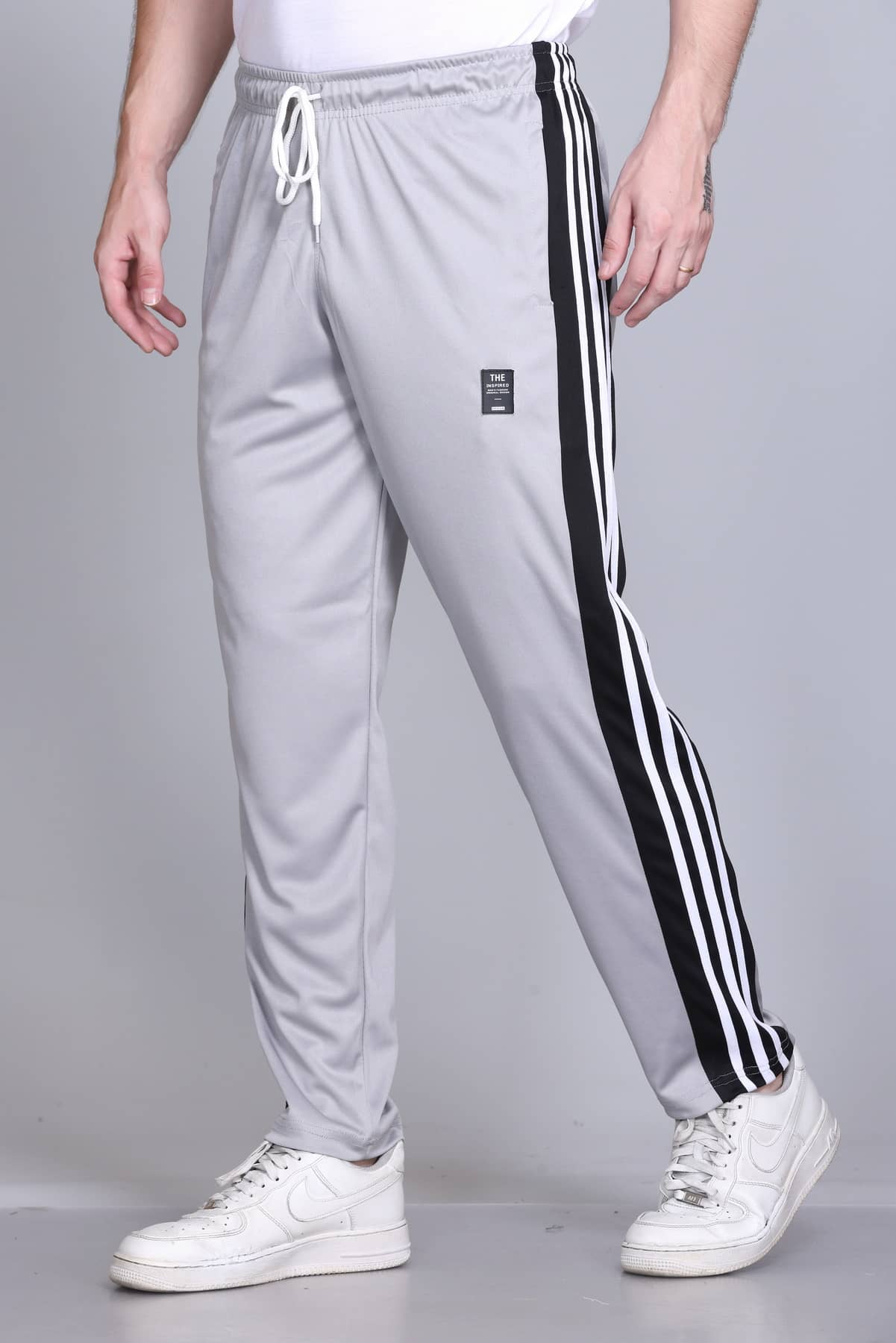 HVBK Grey Polyester Men's Trackpants ( Pack of 1 ) - Track Pants | Buy online on ZillyBuy
