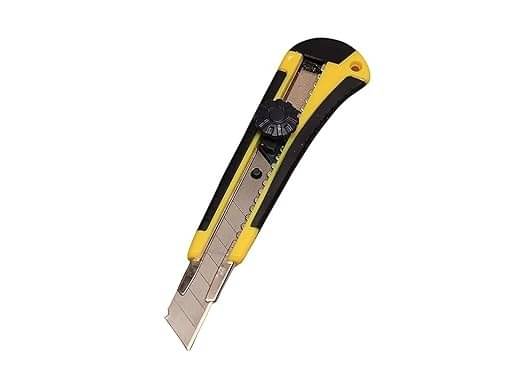     			Heavy Duty 18 mm CFREEDYutter Knife Utility Knife Box Cutters, Utility Knife Retractable, Compact, Extended Use for Heavy Duty Office, Home, Craft Arts (Color as per Availability)