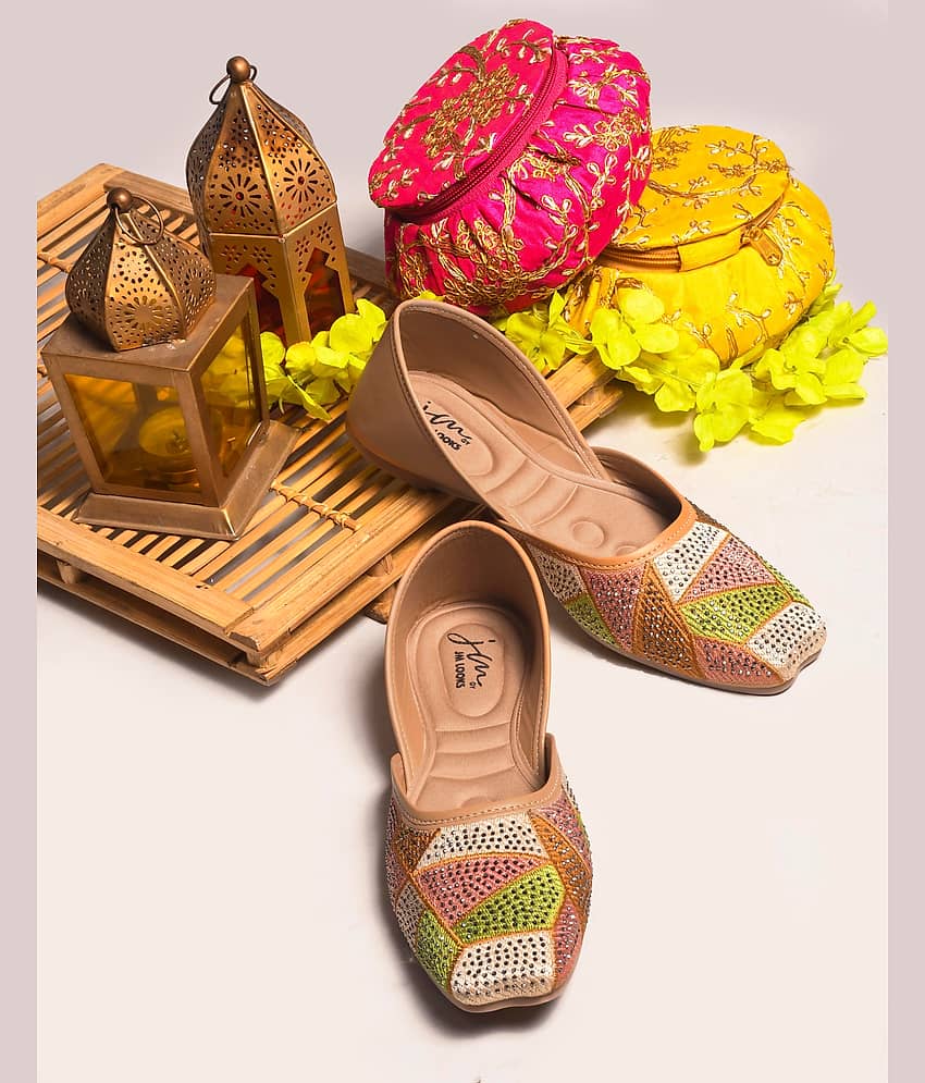 JM Looks Beige Women's Casual Ballerinas - Casual Shoes | Buy online on ZillyBuy