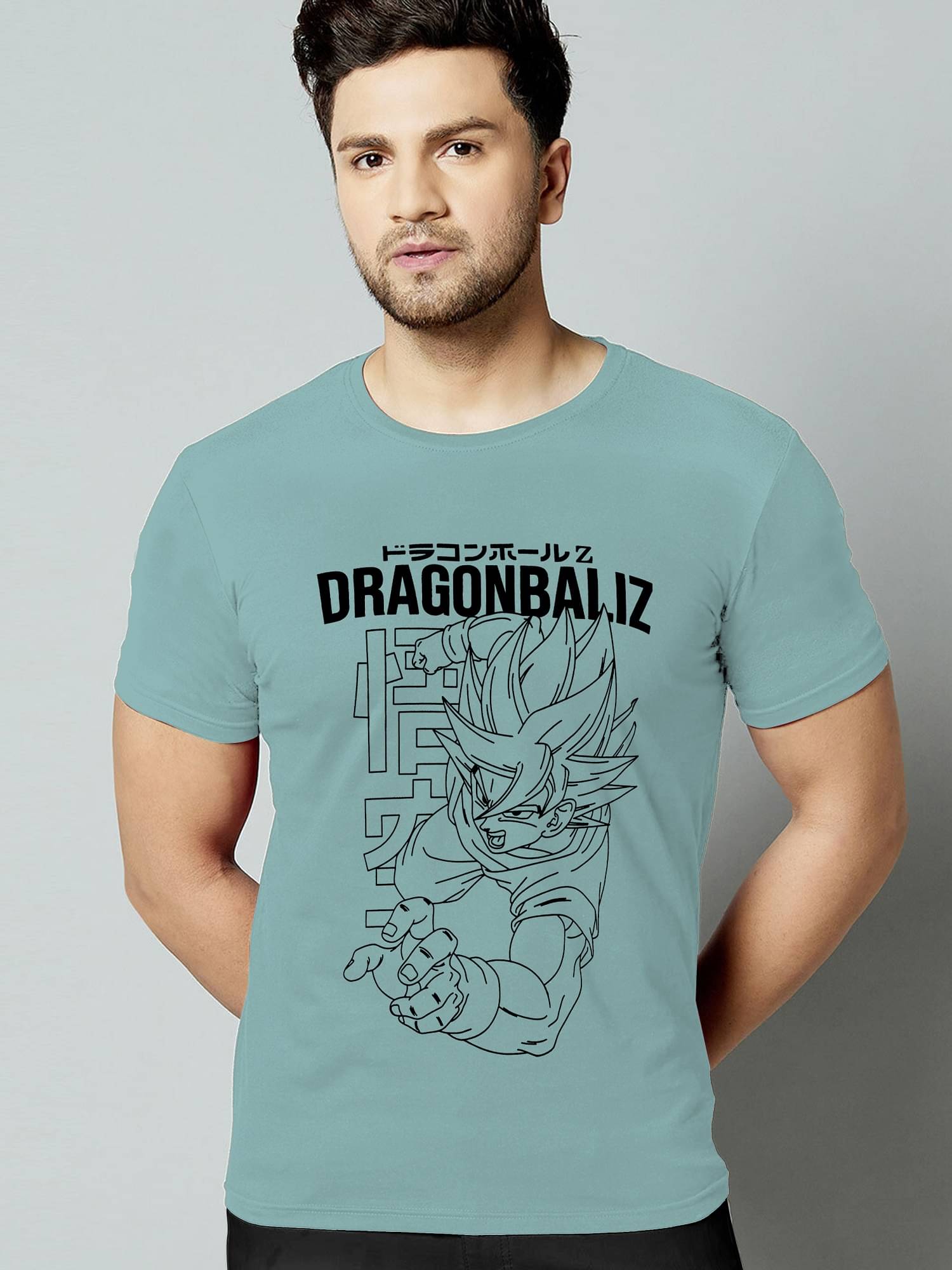 KAJARU Polyester Regular Fit Printed Half Sleeves Men's Round T-Shirt - Mint Green ( Pack of 1 ) KAJARU Polyester Regular Fit Printed Half Sleeves Men's Round T-Shirt - Mint Green ( Pack of 1 )