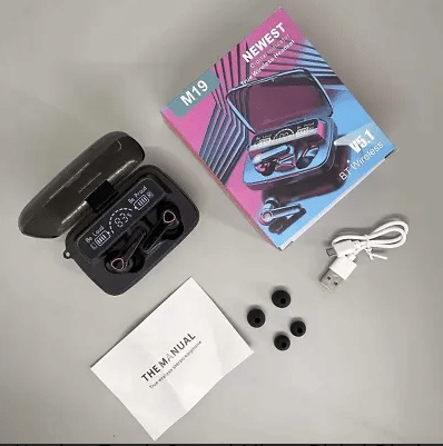     			PB Enterprises On Ear TWS Black