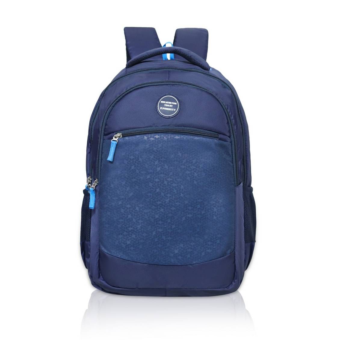     			Priority 38 Ltrs Dark Blue P.U. College Bag