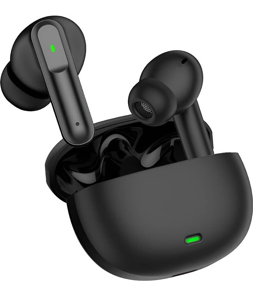 VEhop ATOM Bluetooth True Wireless (TWS) In Ear 30 Hours Playback Powerfull bass,Fast charging IPX4(Splash & Sweat Proof) Black