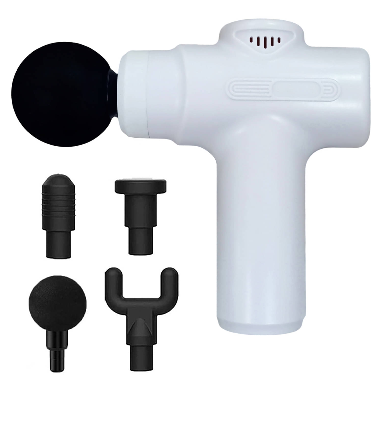 Vertical9 Powerful Full Body White Battery Operated Massagers Vertical9 Powerful Full Body White Battery Operated Massagers