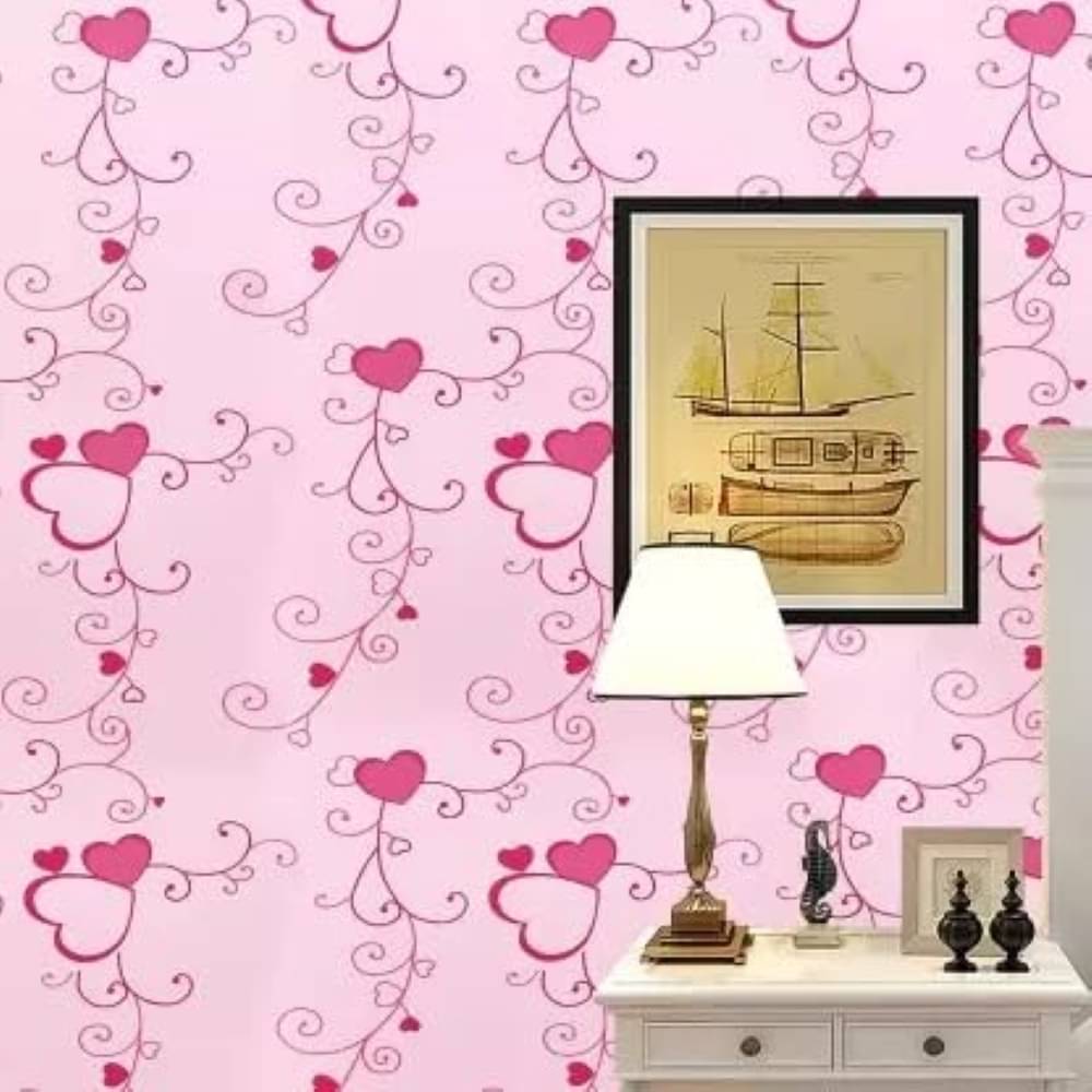Wow Interiors Romance & Love Wallpaper ( 45 x 500 ) cm ( Pack of 1 ) Wow Interiors Romance & Love Wallpaper ( 45 x 500 ) cm ( Pack of 1 )