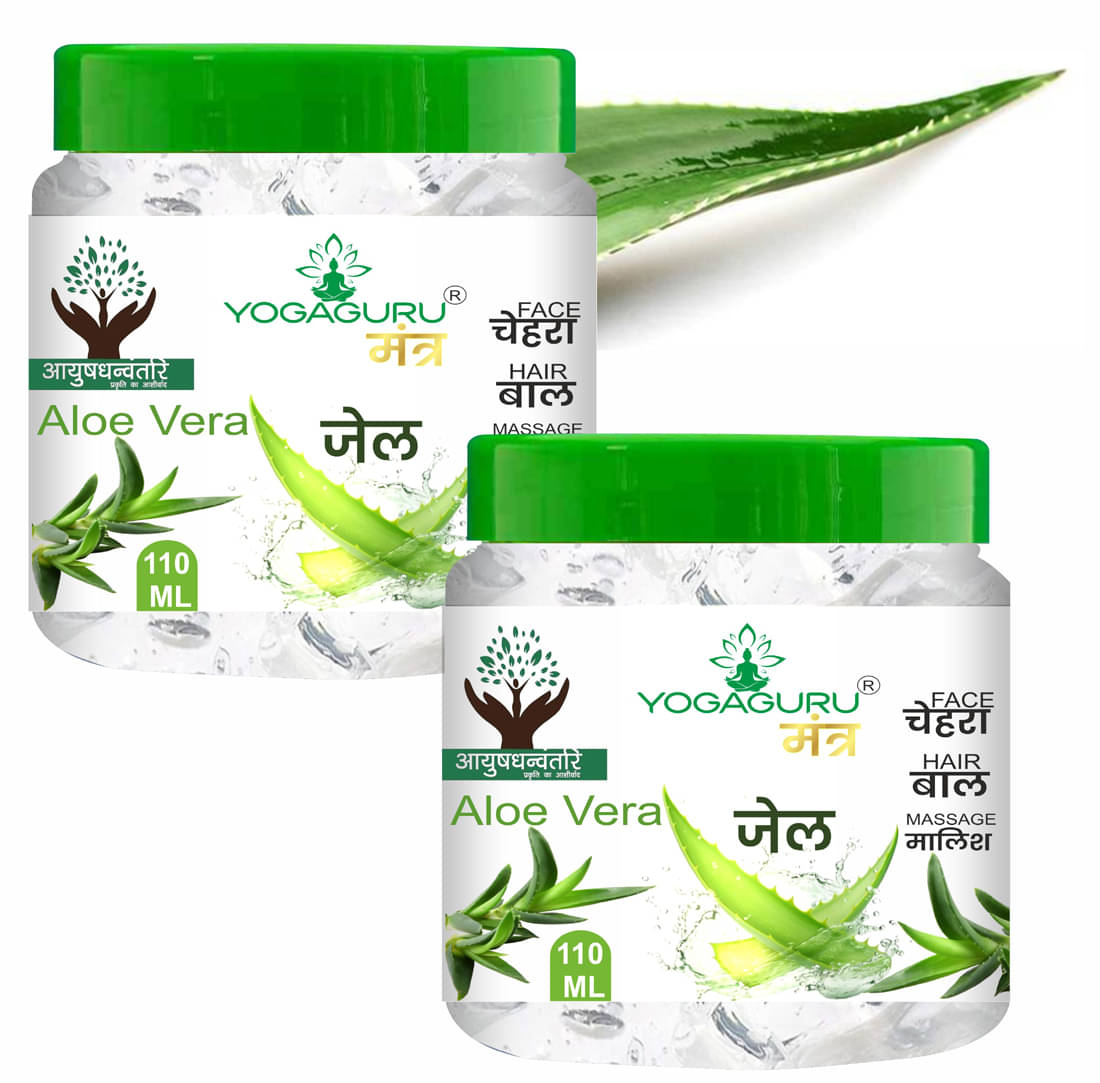     			yogaguru mantr Moisturizer All Skin Type Aloe Vera ( 110 ml )