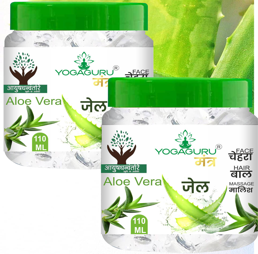     			yogaguru mantr Moisturizer All Skin Type Aloe Vera ( 110 ml )