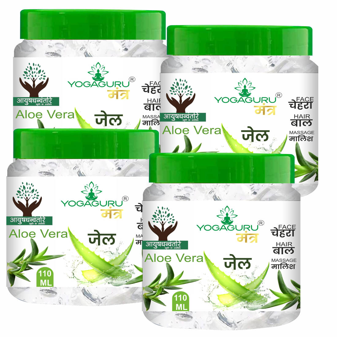     			yogaguru mantr Moisturizer All Skin Type Aloe Vera ( 110 ml )