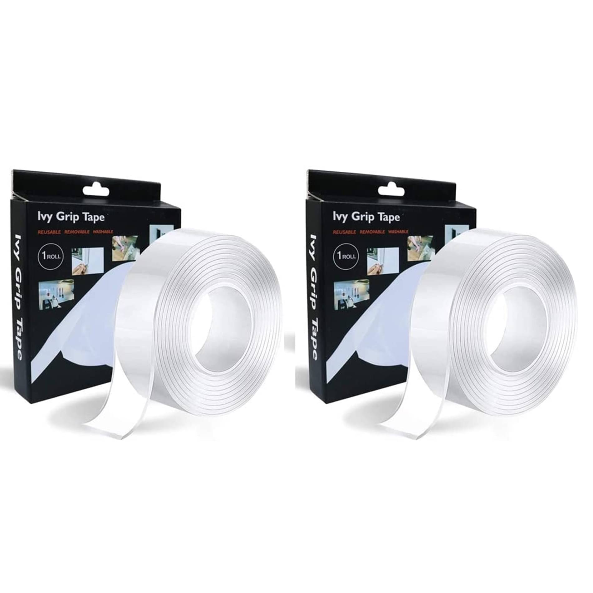 ATIPRIYA Transparent Double Sided Nano Tape ( Pack of 2 ) ATIPRIYA Transparent Double Sided Nano Tape ( Pack of 2 )