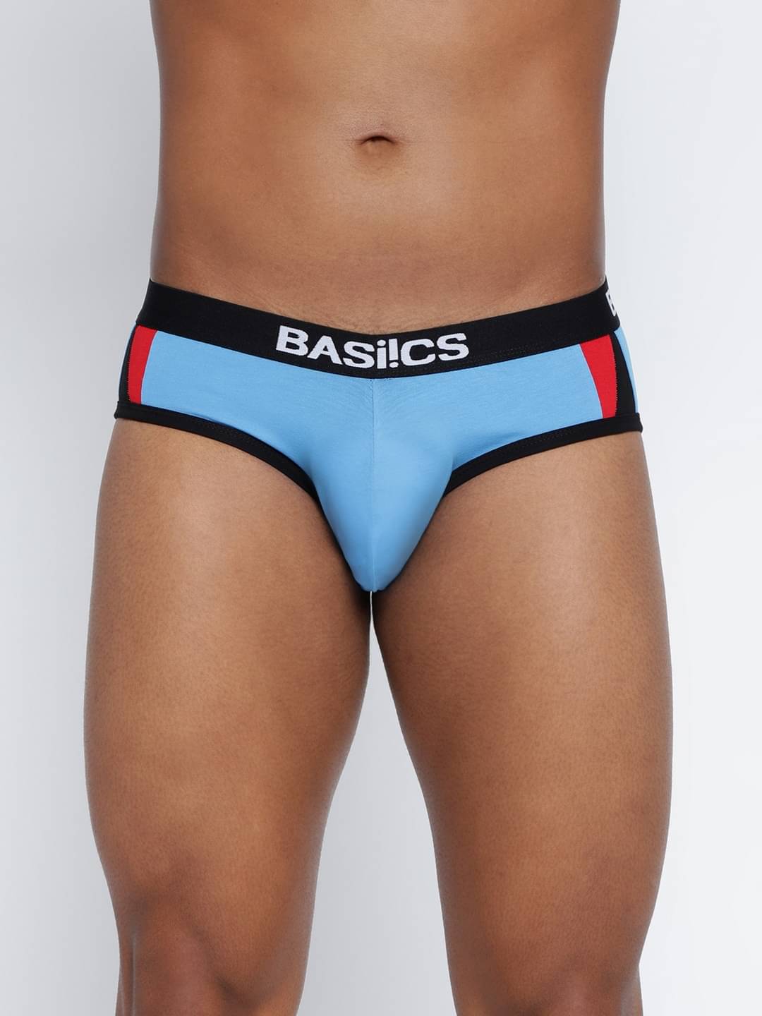     			BASIICS By La Intimo Pack of 1 Cotton Blend Briefs For Men's ( Blue )