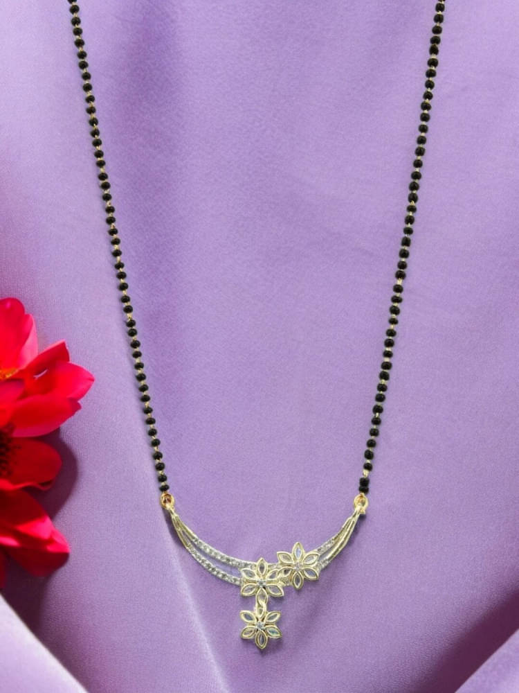     			BIYU Black Mangalsutra Set ( Pack of 1 )
