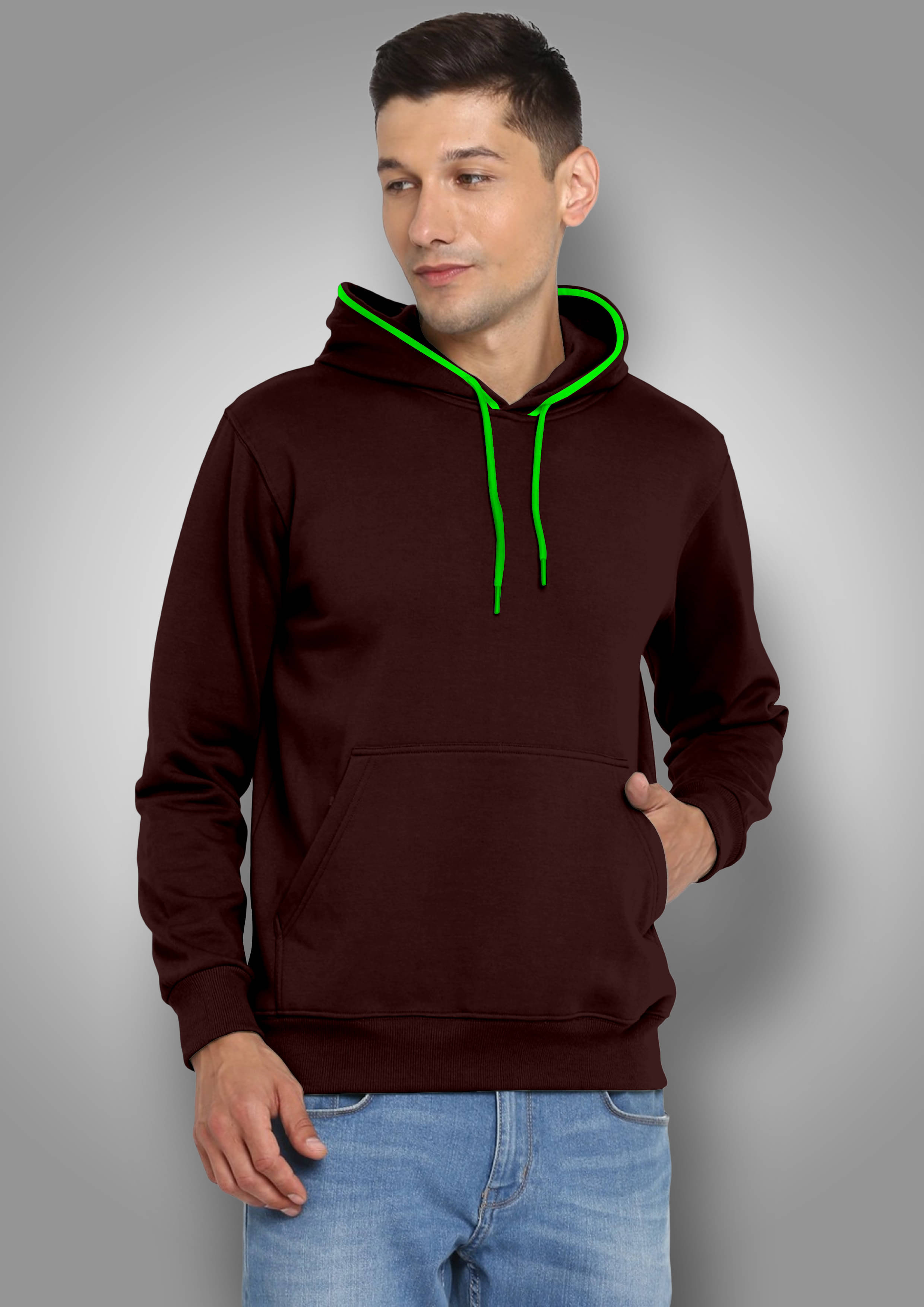 FTX Fleece Hooded Men's Sweatshirt - Maroon ( Pack of 1 ) FTX Fleece Hooded Men's Sweatshirt - Maroon ( Pack of 1 )