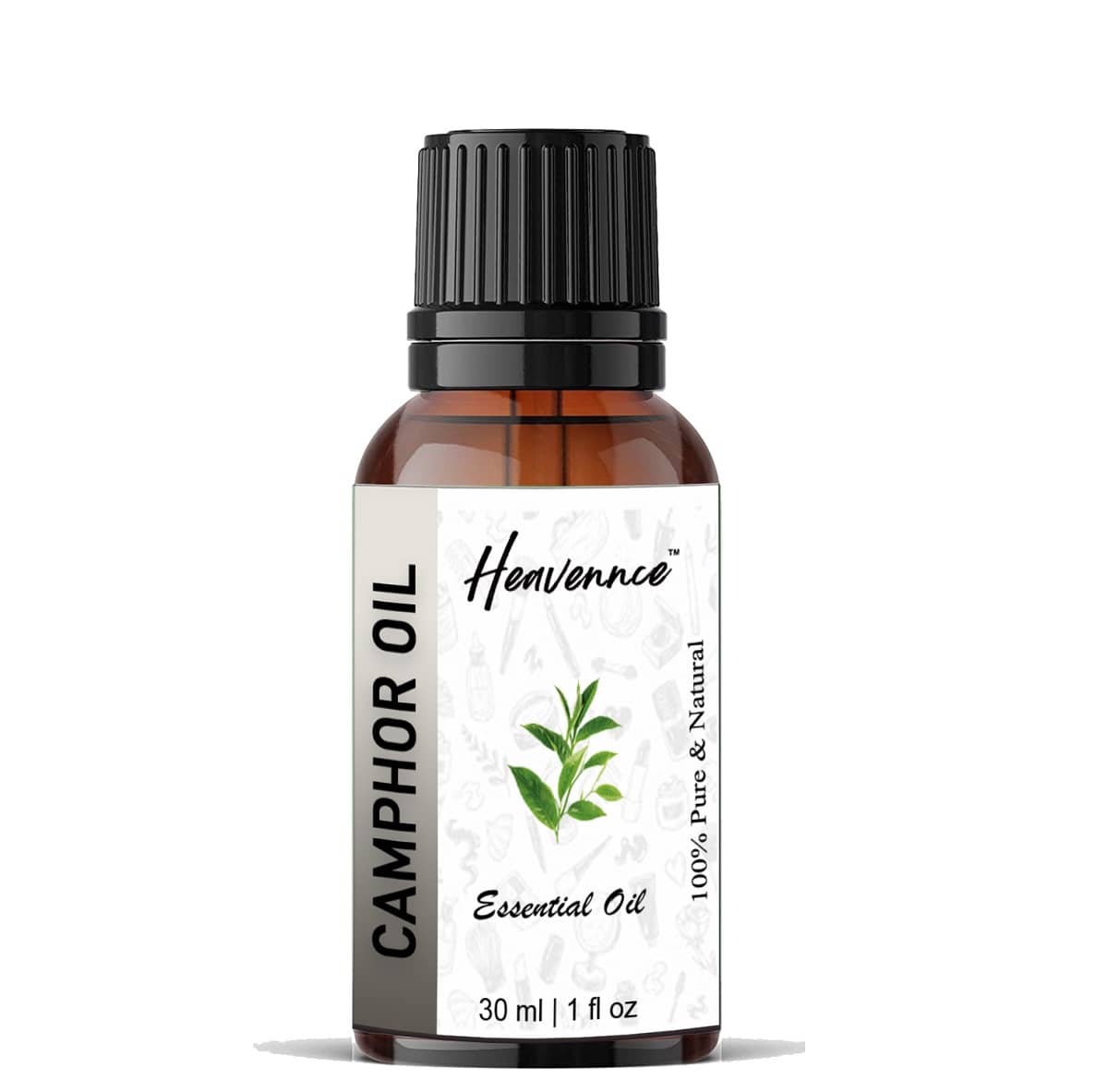 Heavennce Camphor Aromatherapy Essential Oil Aromatic With Dropper 30 mL ( Pack of 1 )