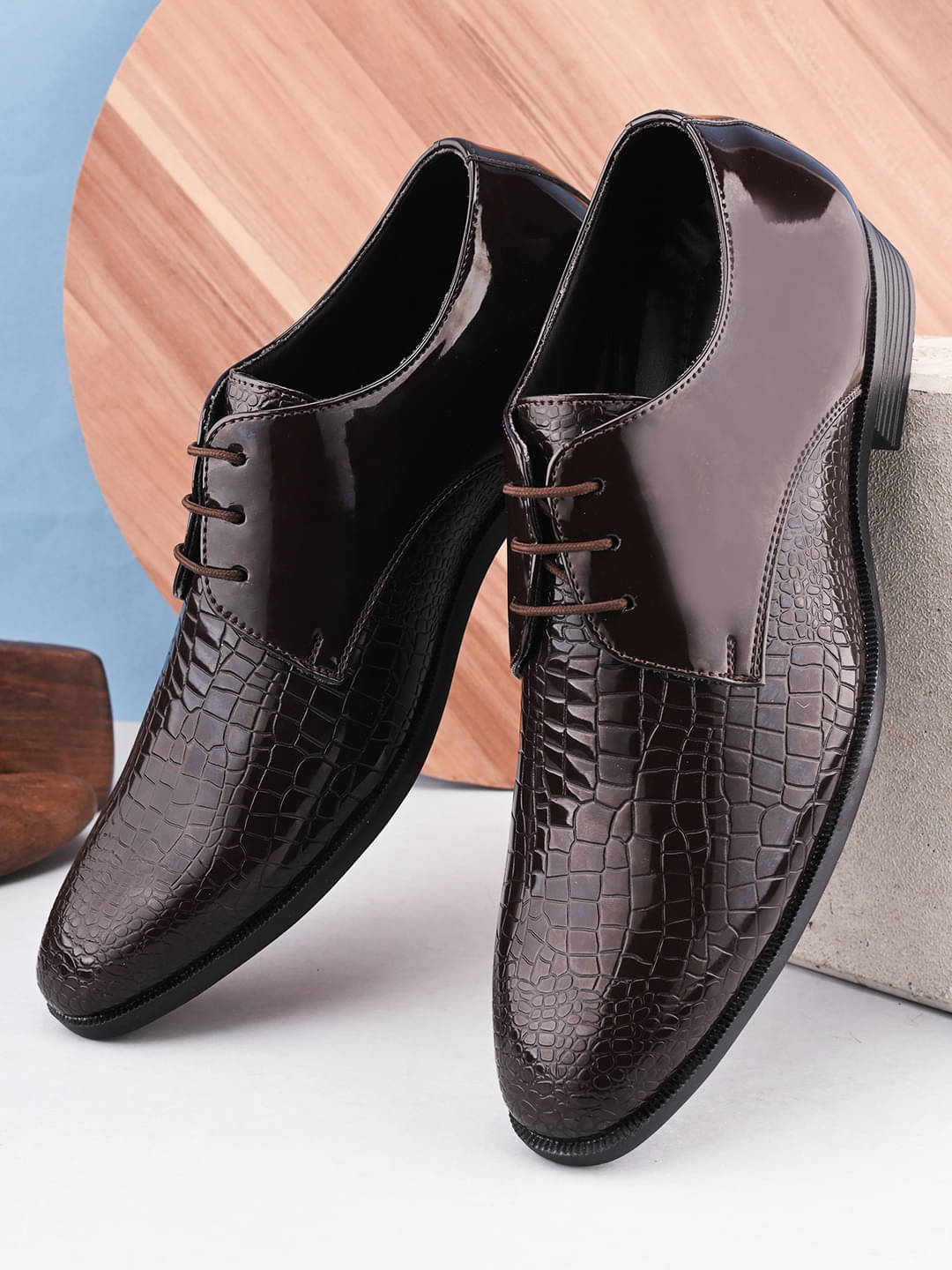 John Karsun Brown Men's Brogue Formal Shoes John Karsun Brown Men's Brogue Formal Shoes