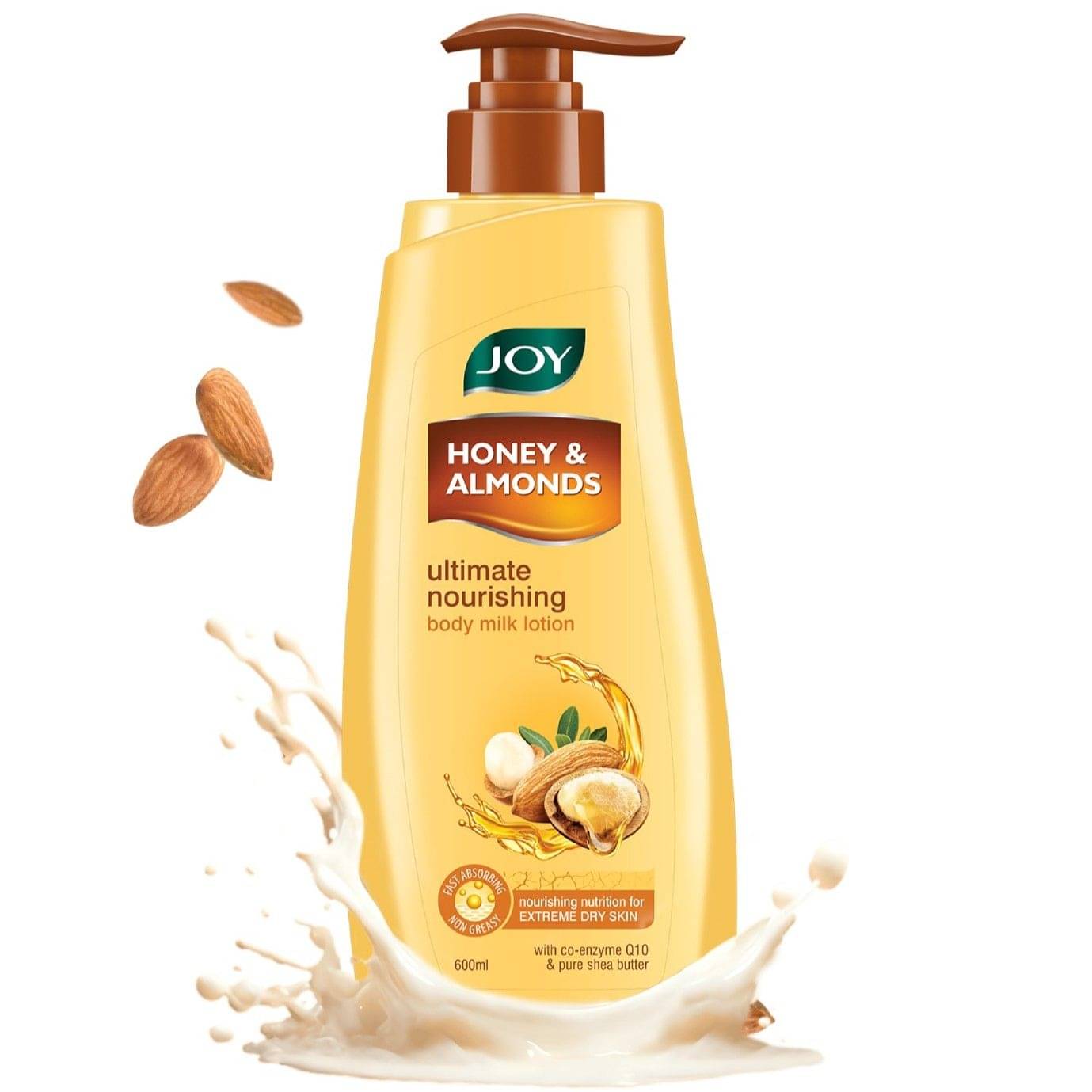     			Joy Honey & Almonds Ultimate Nourishing Body Milk Lotion (600 ml)