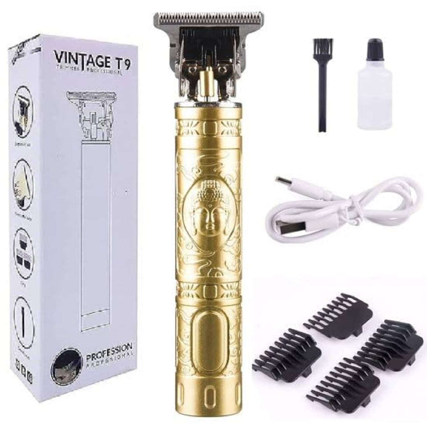     			MAHADEV ENTERPRISE Vintage -T9  Trimmer Multicolor Corded,Cordless Beard Trimmer With 60 minutes Runtime
