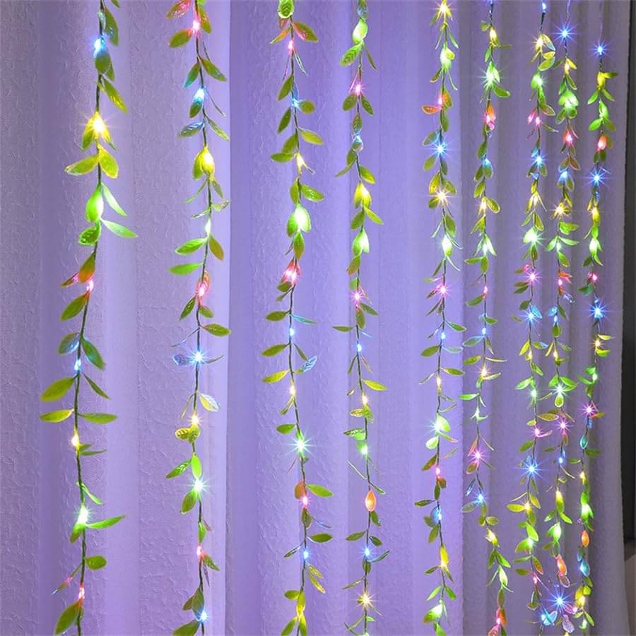 MIRADH Multicolor 3Mtr Curtain String Light ( Pack of 1 ) MIRADH Multicolor 3Mtr Curtain String Light ( Pack of 1 )