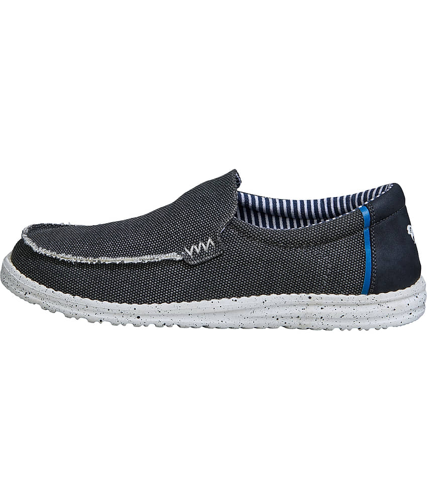 Neeman's Canvas Wanderers Slip Ons Black Men's Slip-on Shoes - Casual Shoes | Buy online on ZillyBuy