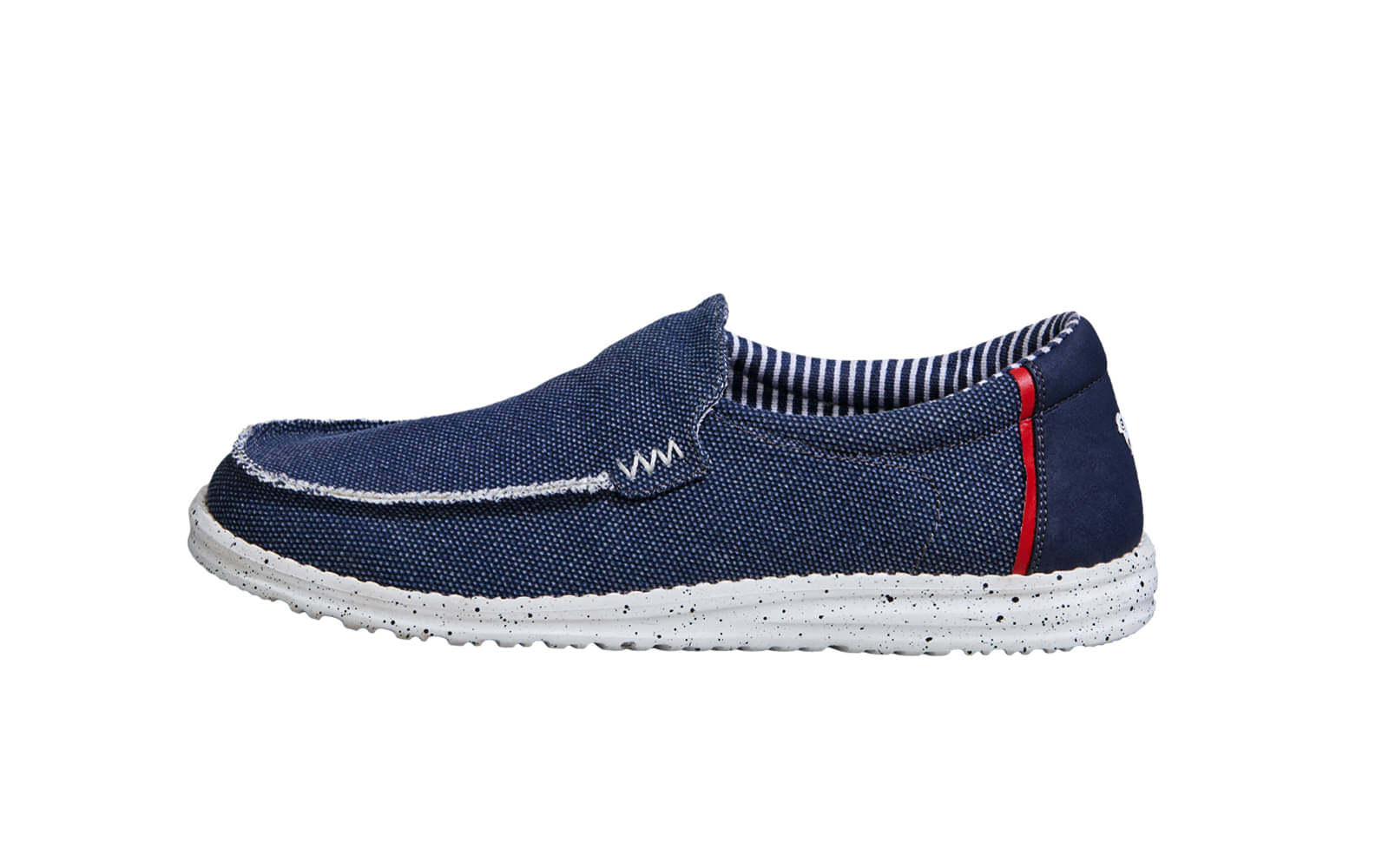 Neeman's Canvas Wanderers Slip Ons Navy Men's Slip-on Shoes Neeman's Canvas Wanderers Slip Ons Navy Men's Slip-on Shoes