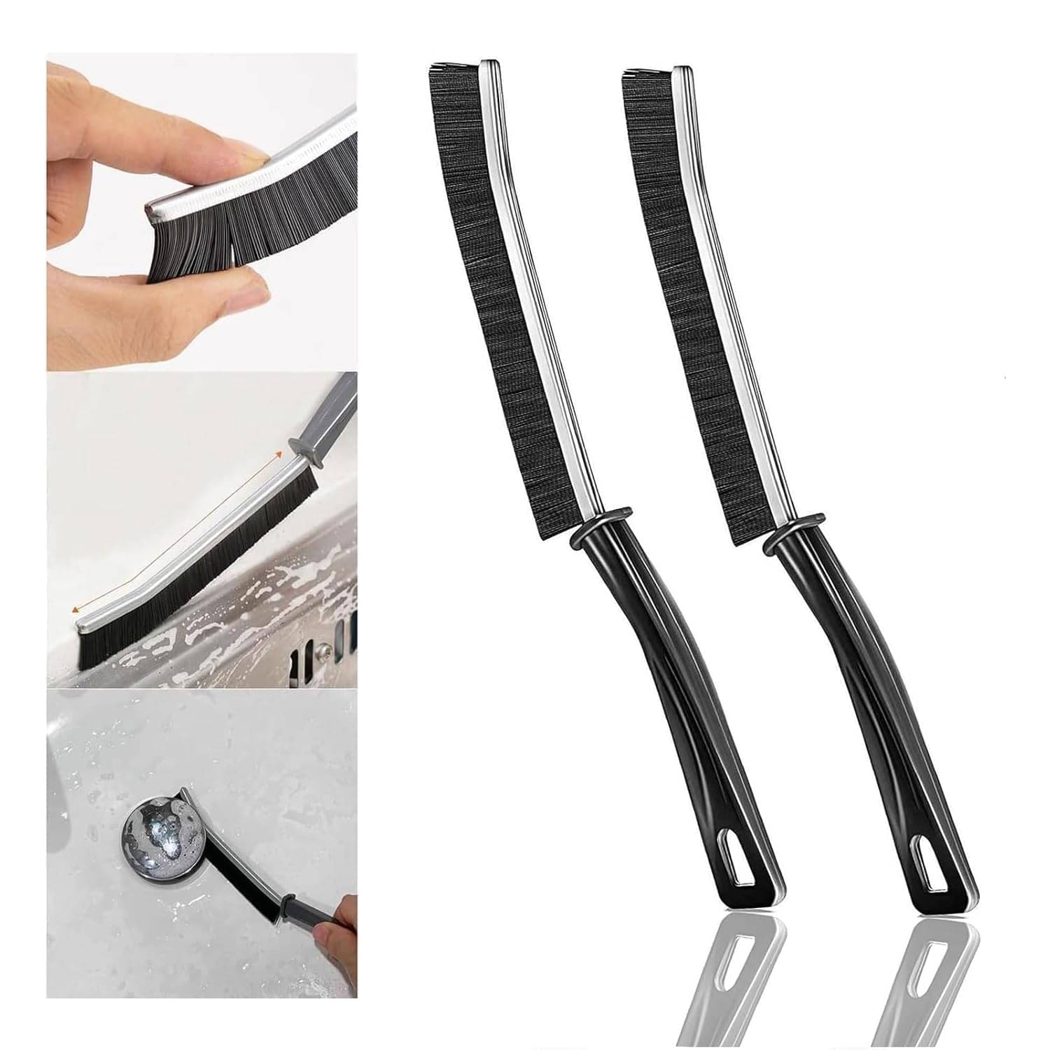     			THRIFTKART Plastic Regular Brush ( 2 )