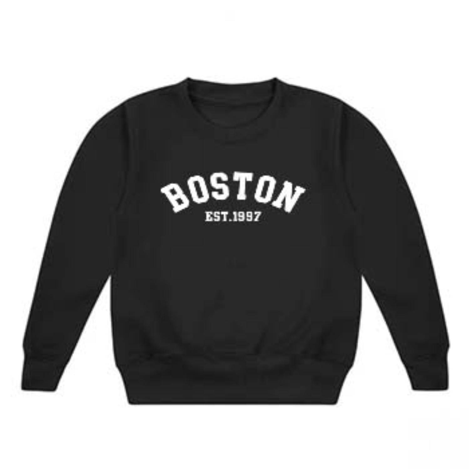    			Unicus Apparel Pack of 1 Boys Fleece Sweatshirt ( Black )