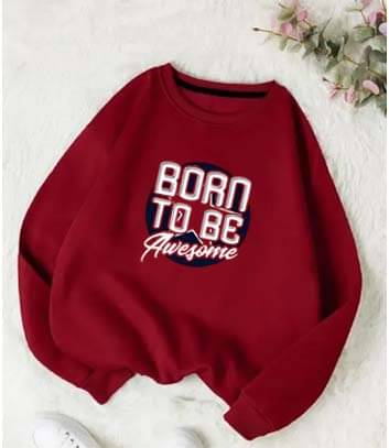     			Unicus Apparel Pack of 1 Boys Fleece Sweatshirt ( Maroon )
