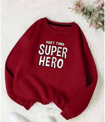     			Unicus Apparel Pack of 1 Boys Fleece Sweatshirt ( Maroon )