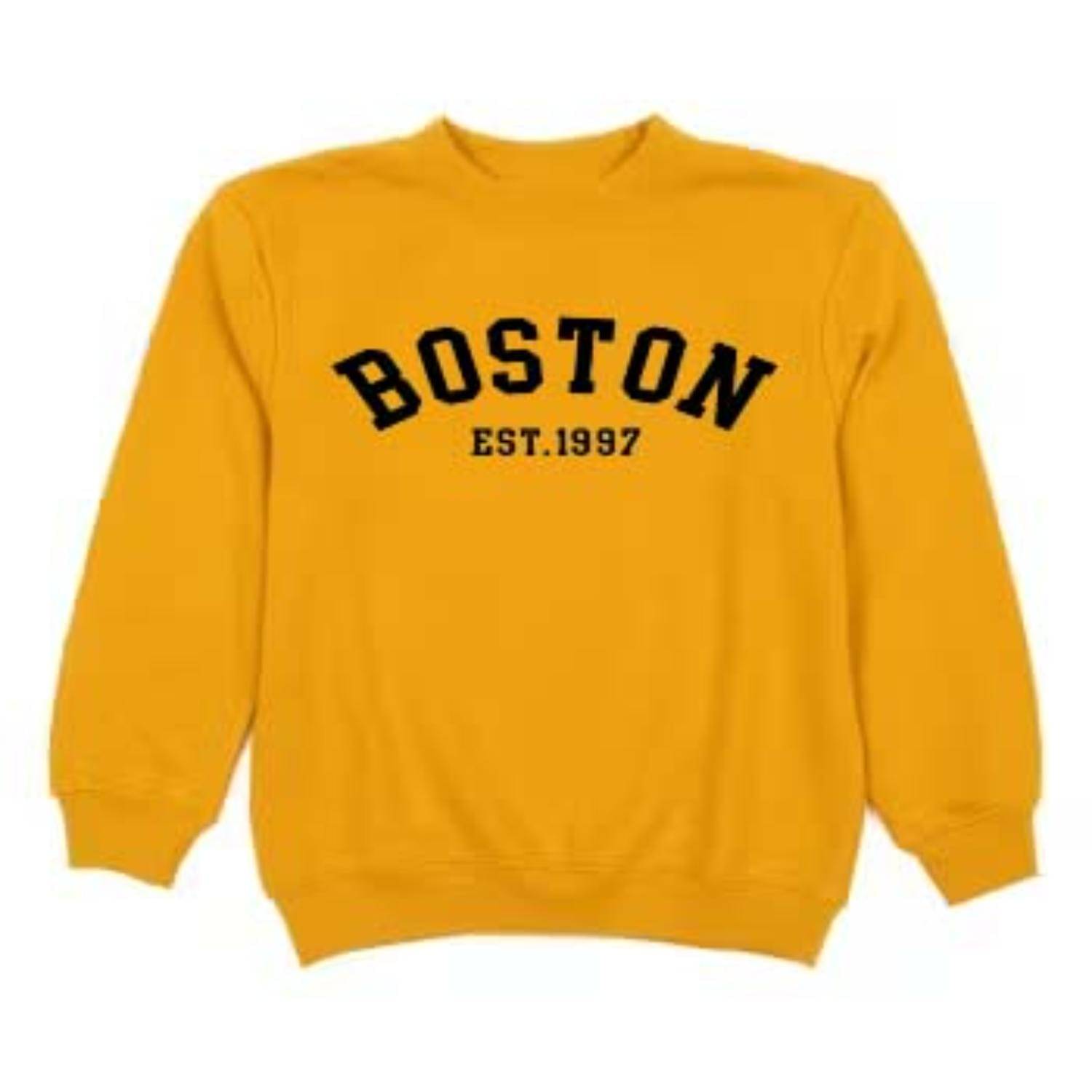     			Unicus Apparel Pack of 1 Boys Fleece Sweatshirt ( Yellow )