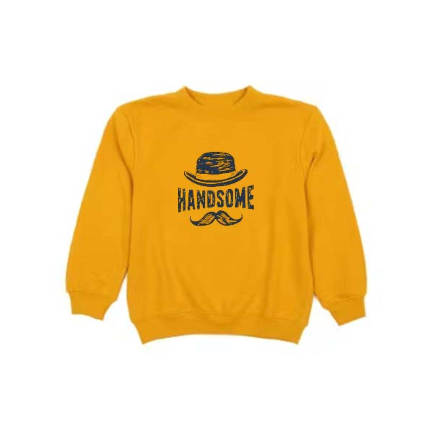     			Unicus Apparel Pack of 1 Boys Fleece Sweatshirt ( Yellow )