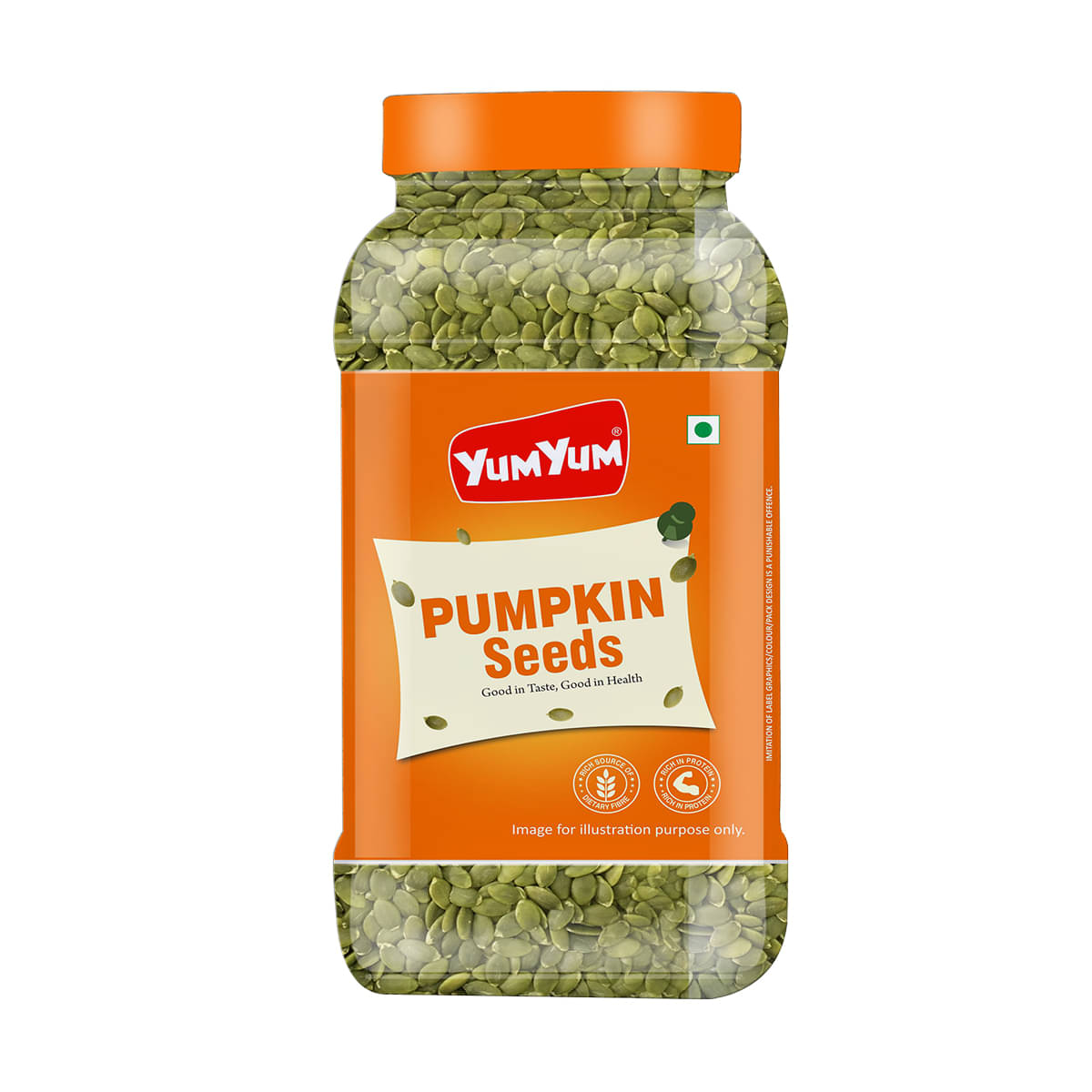YUM YUM Pumpkin Seeds ( Pack of 1 ) YUM YUM Pumpkin Seeds ( Pack of 1 )