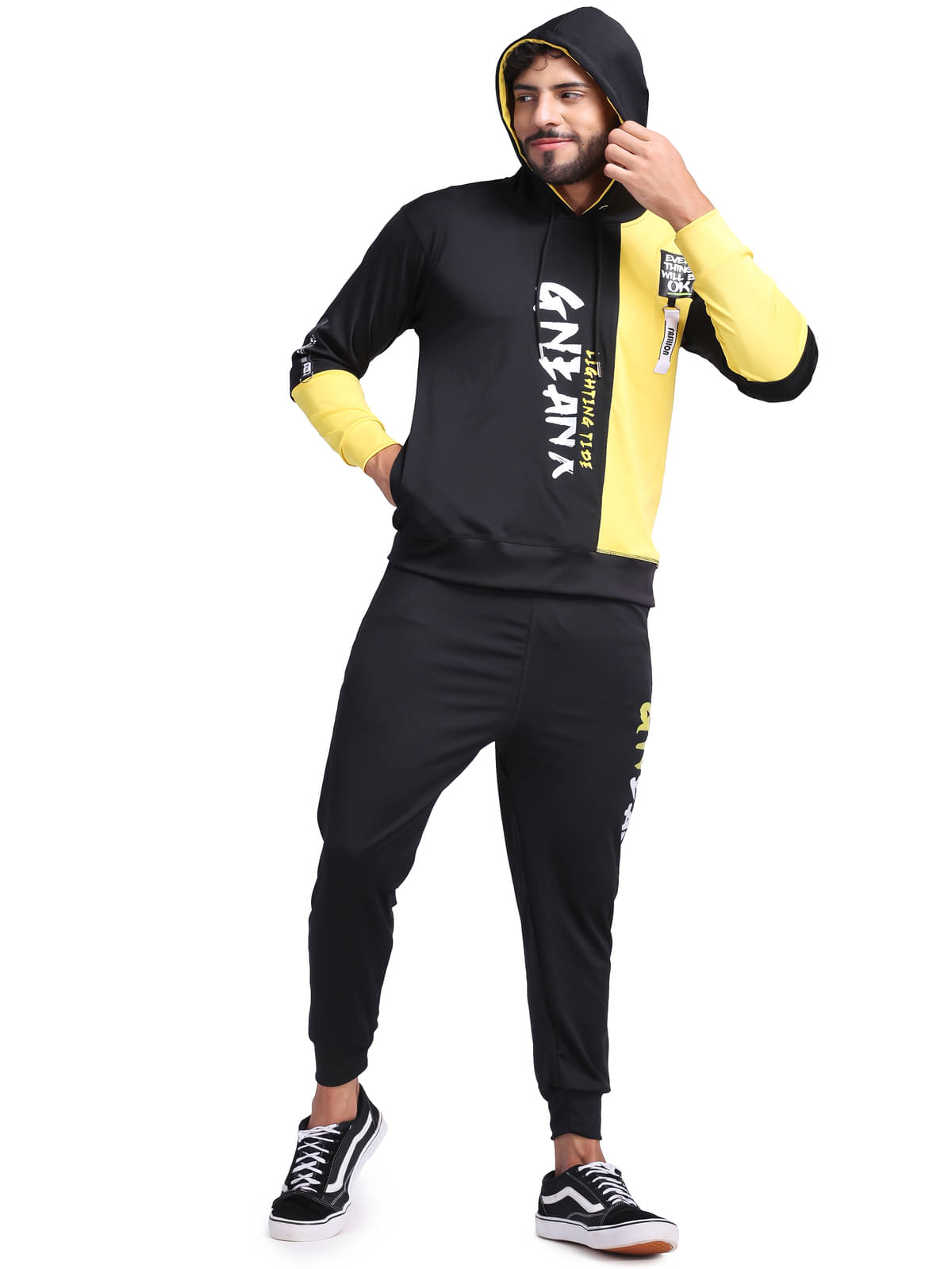 yellow tree Multicolor Polyester Relaxed Fit Men's Tracksuit ( Pack of 1 ) yellow tree Multicolor Polyester Relaxed Fit Men's Tracksuit ( Pack of 1 )