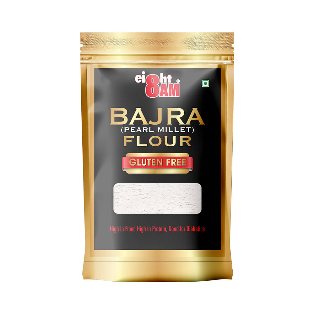 8AM Gluten Free Bajra Flour 980 gm     			8AM Gluten Free Bajra Flour 980 gm