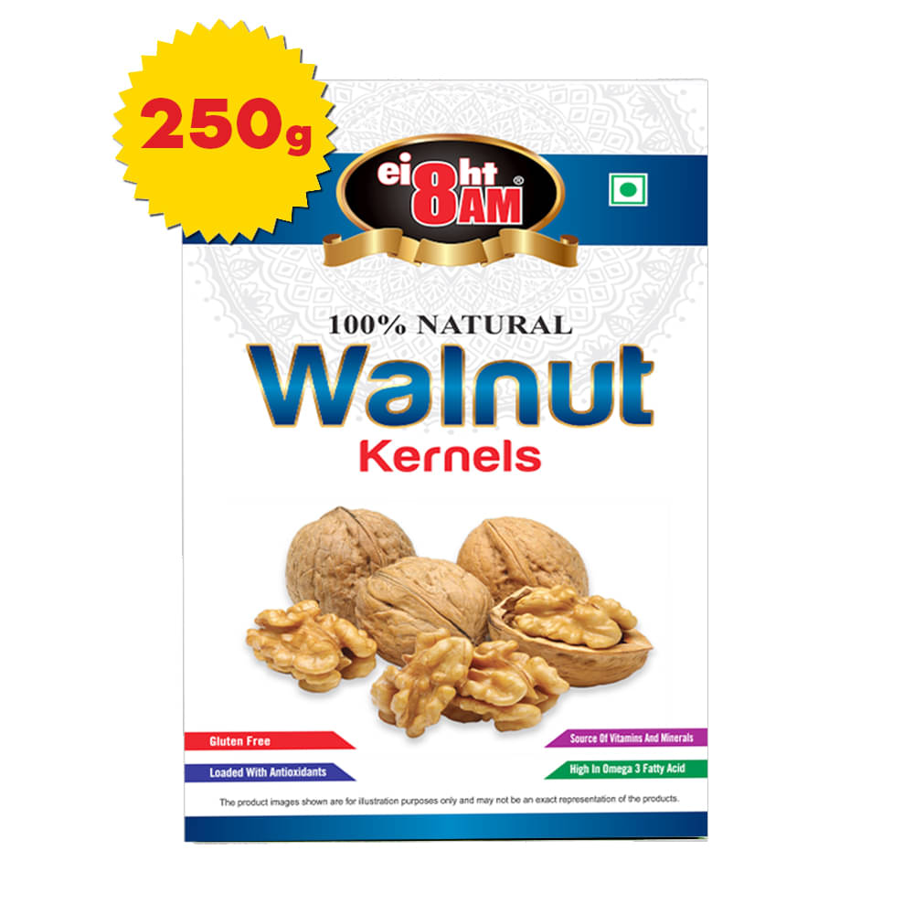     			8AM Walnuts (Akhrot) 250