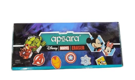     			Apsara Disney Marvel Eraser Dispenser - Pack of 50