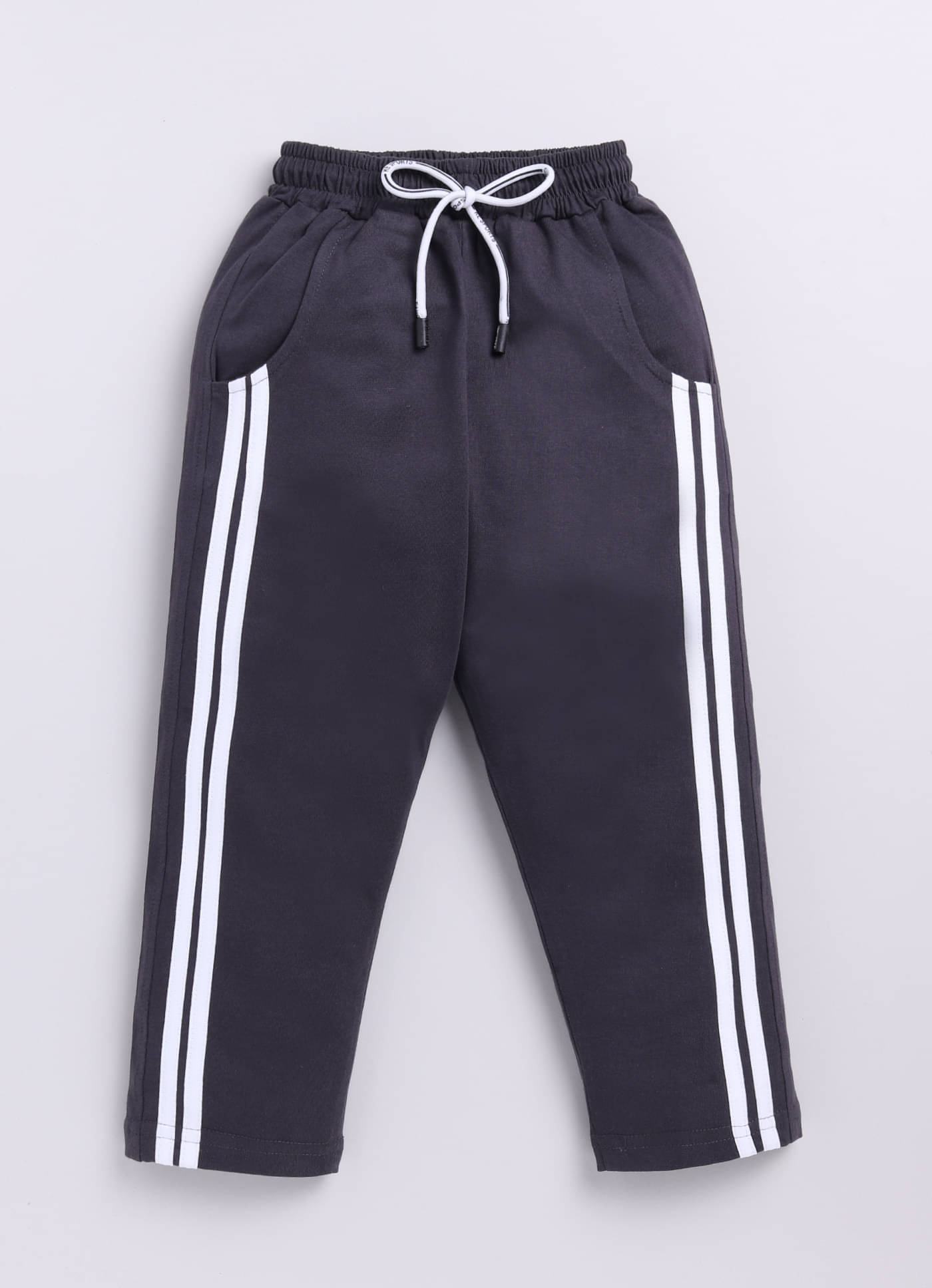     			CUTOPIES Pack of 1 Boys Cotton Trackpant ( Grey )