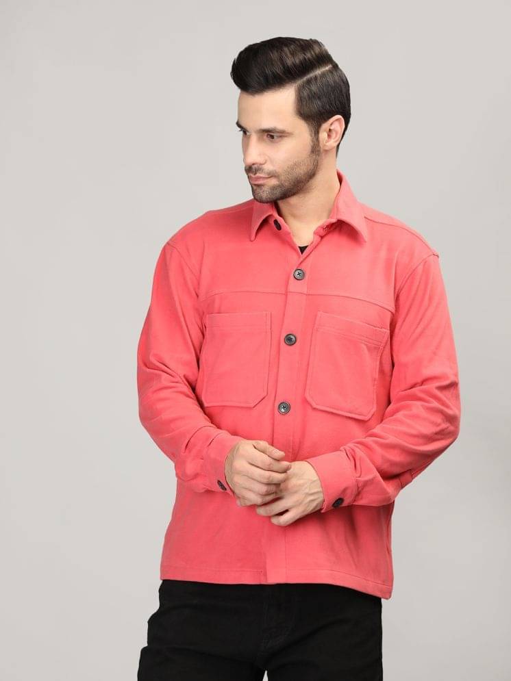 Chkokko Polyester Men's Casual Jacket - Red ( Pack of 1 )     			Chkokko Polyester Men's Casual Jacket - Red ( Pack of 1 )