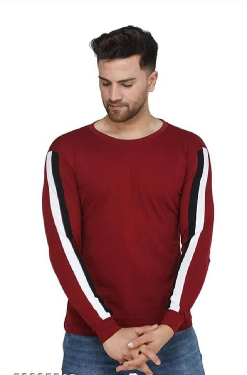     			DAAWEAR OUTFITS Pack of 1 Cotton Regular Fit Men's T-Shirt ( Maroon )