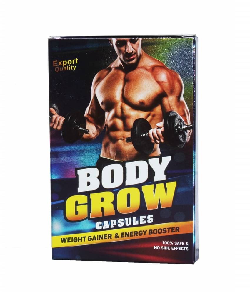 Dr. Chopra Body Grow Weight Gainer Capsule 10 no.s Unflavoured Dr. Chopra Body Grow Weight Gainer Capsule 10 no.s Unflavoured