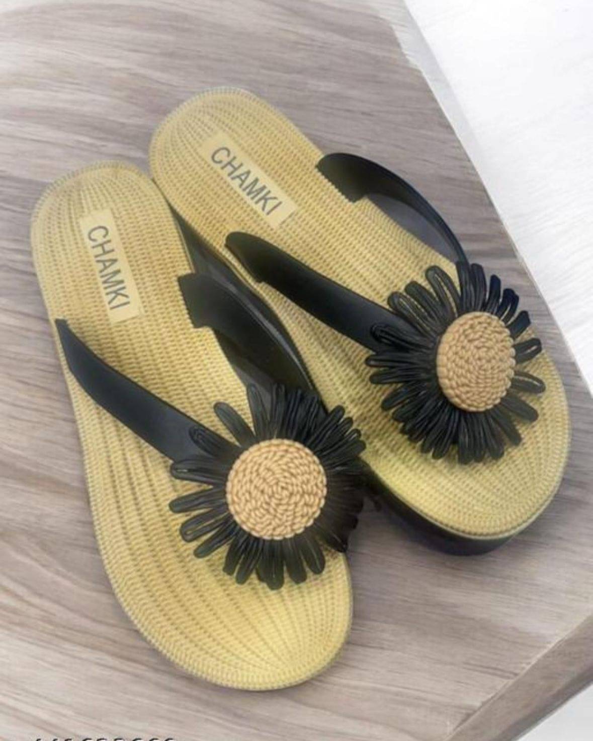     			FUSEOWL Black Women's Slipper