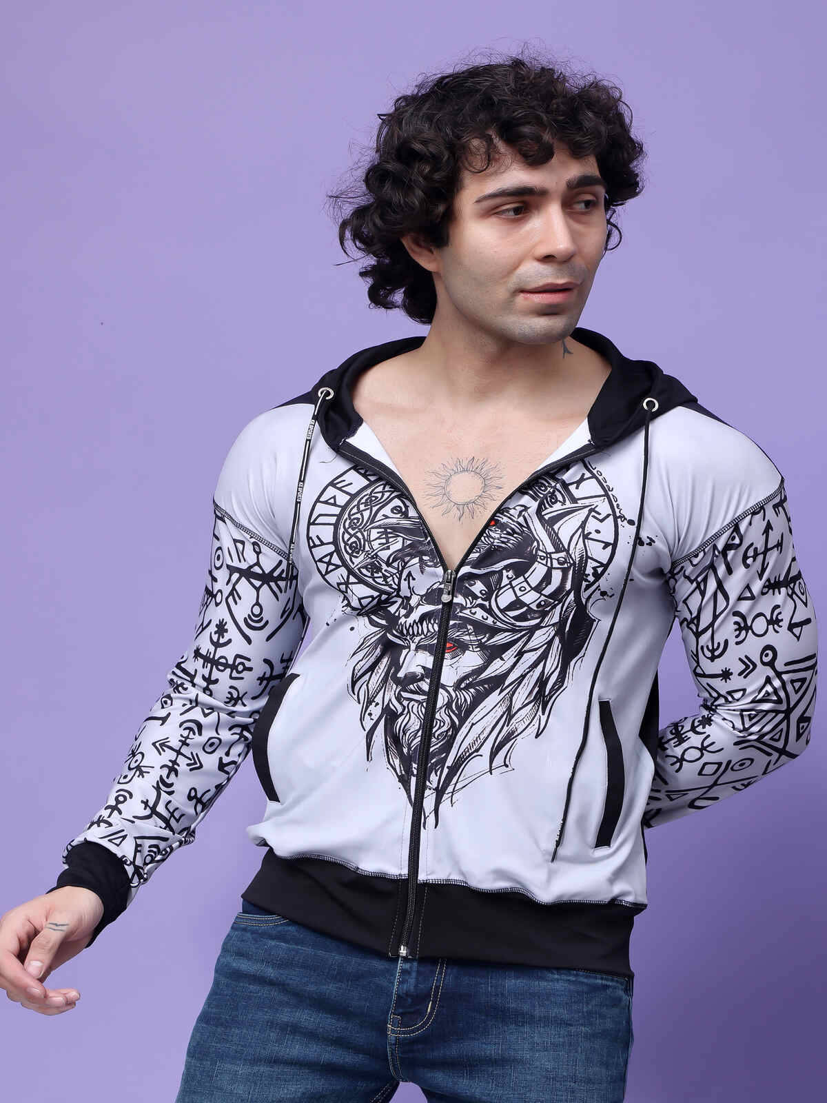    			yellow tree Polyester Men's Casual Jacket - White ( Pack of 1 )