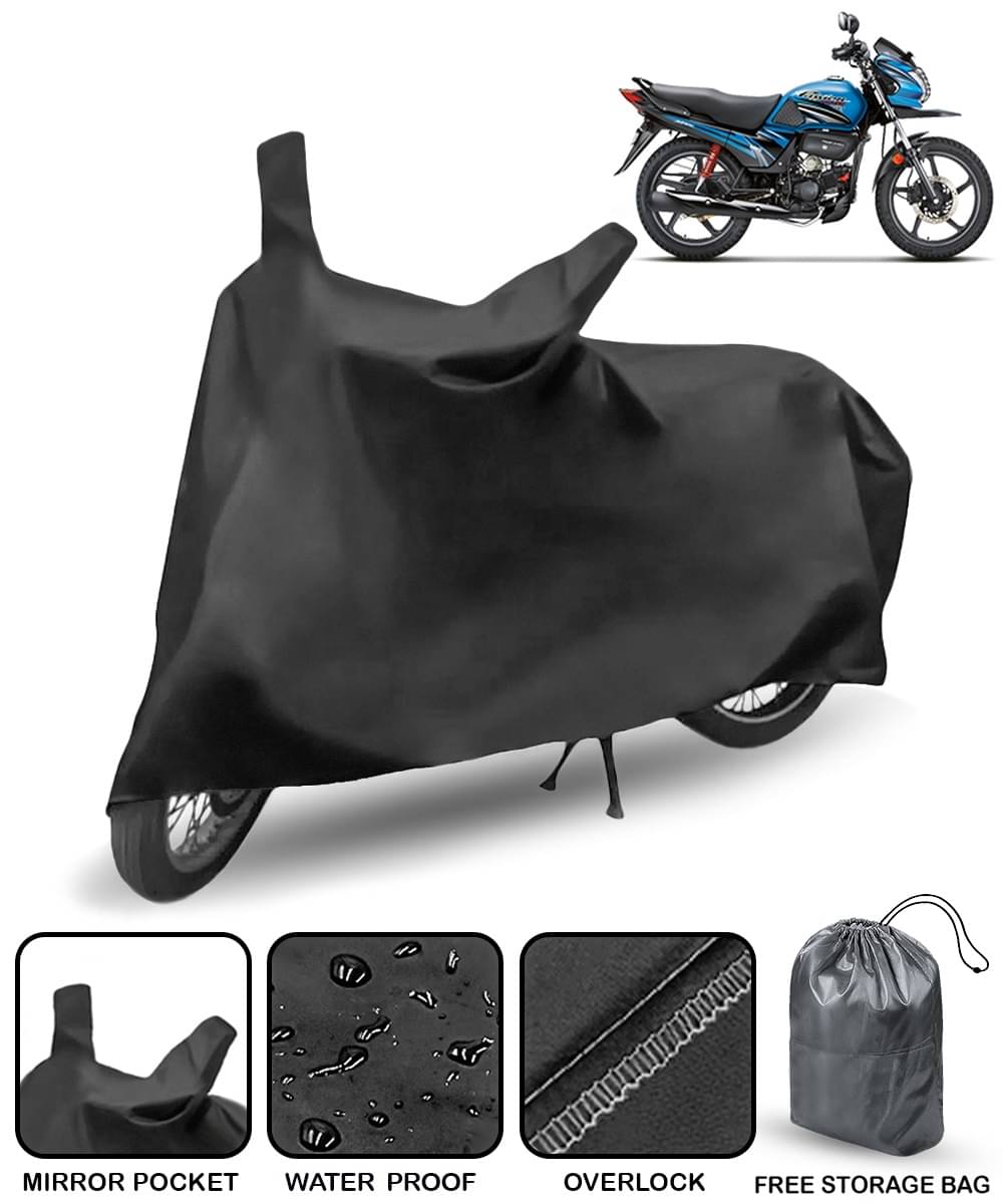 CARNEST Bike Body Cover for Hero Passion Pro TR ( Pack of 1 ) , Black CARNEST Bike Body Cover for Hero Passion Pro TR ( Pack of 1 ) , Black
