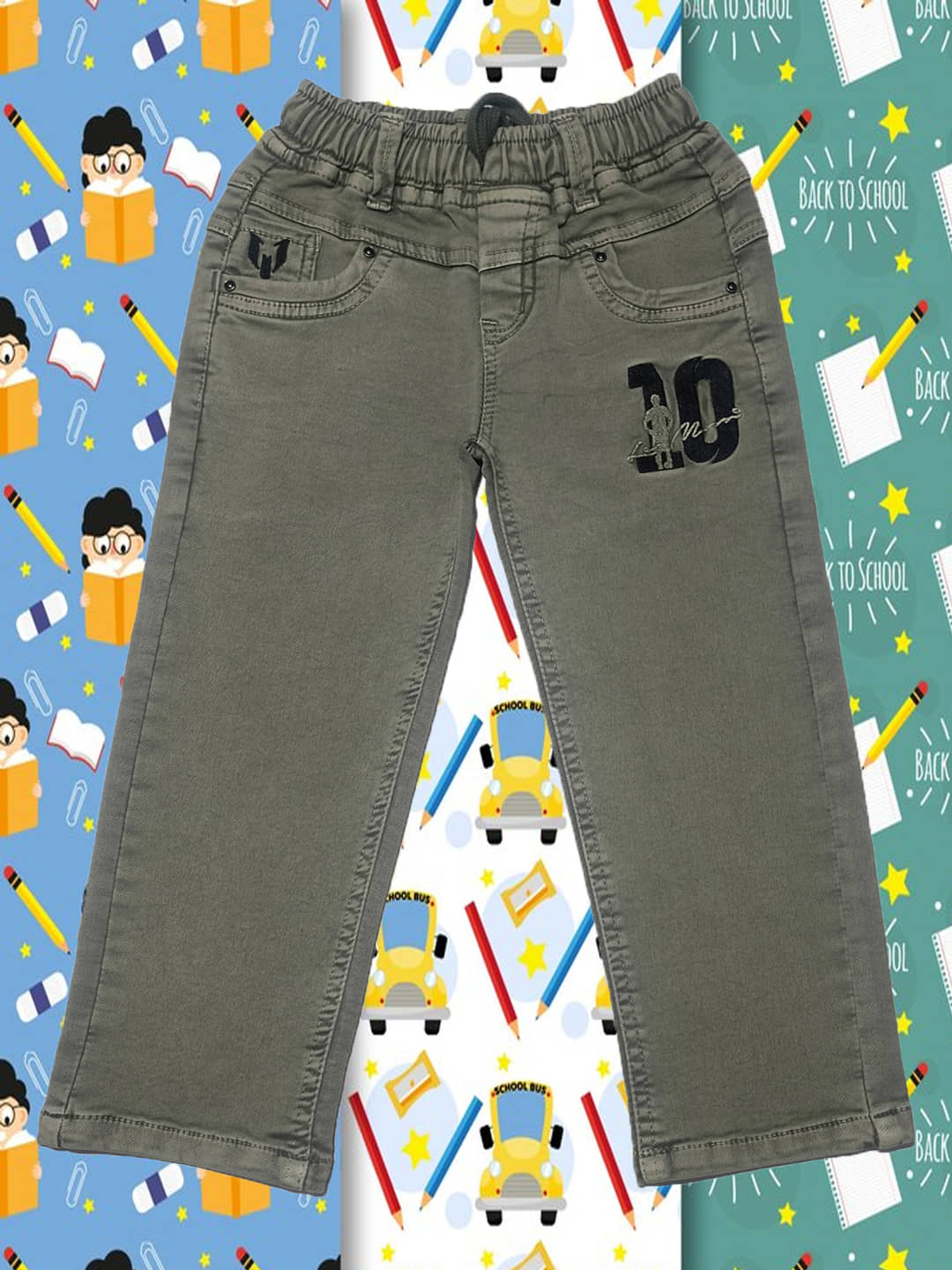 JFR Pack of 1 Boys Cotton Blend Jeans ( Green ) - Jeans | Buy online on ZillyBuy