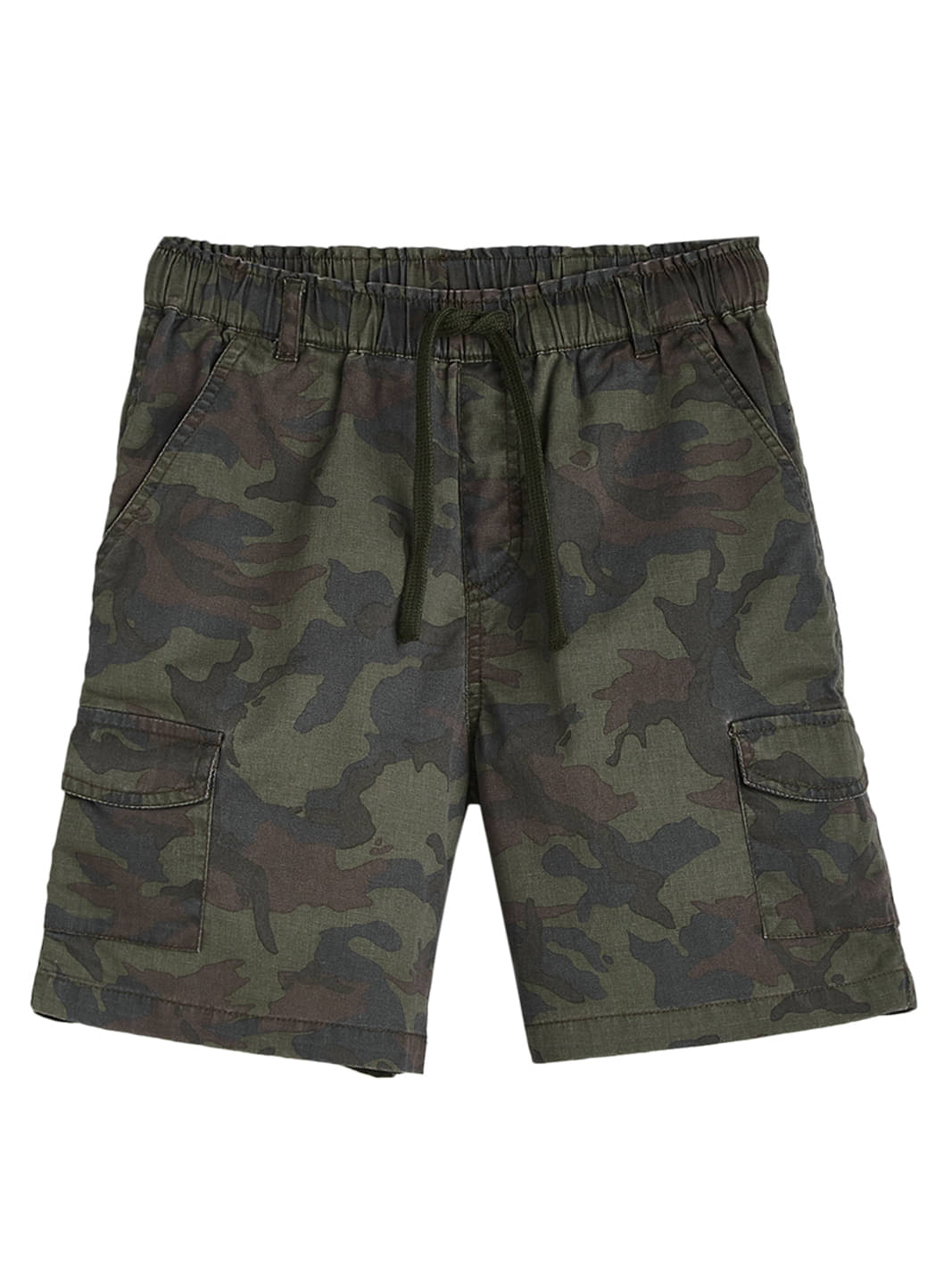     			Cub Mcpaws Pack of 1 Cotton Blend Shorts For Boys ( Olive )