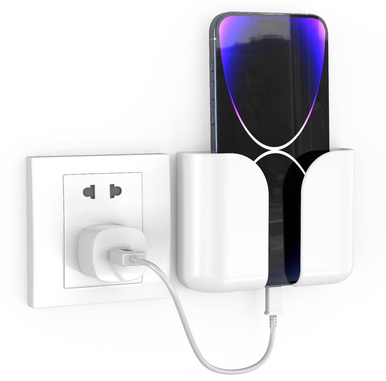     			Elv Remote Holder Mobile Stand for Smartphones ( White )