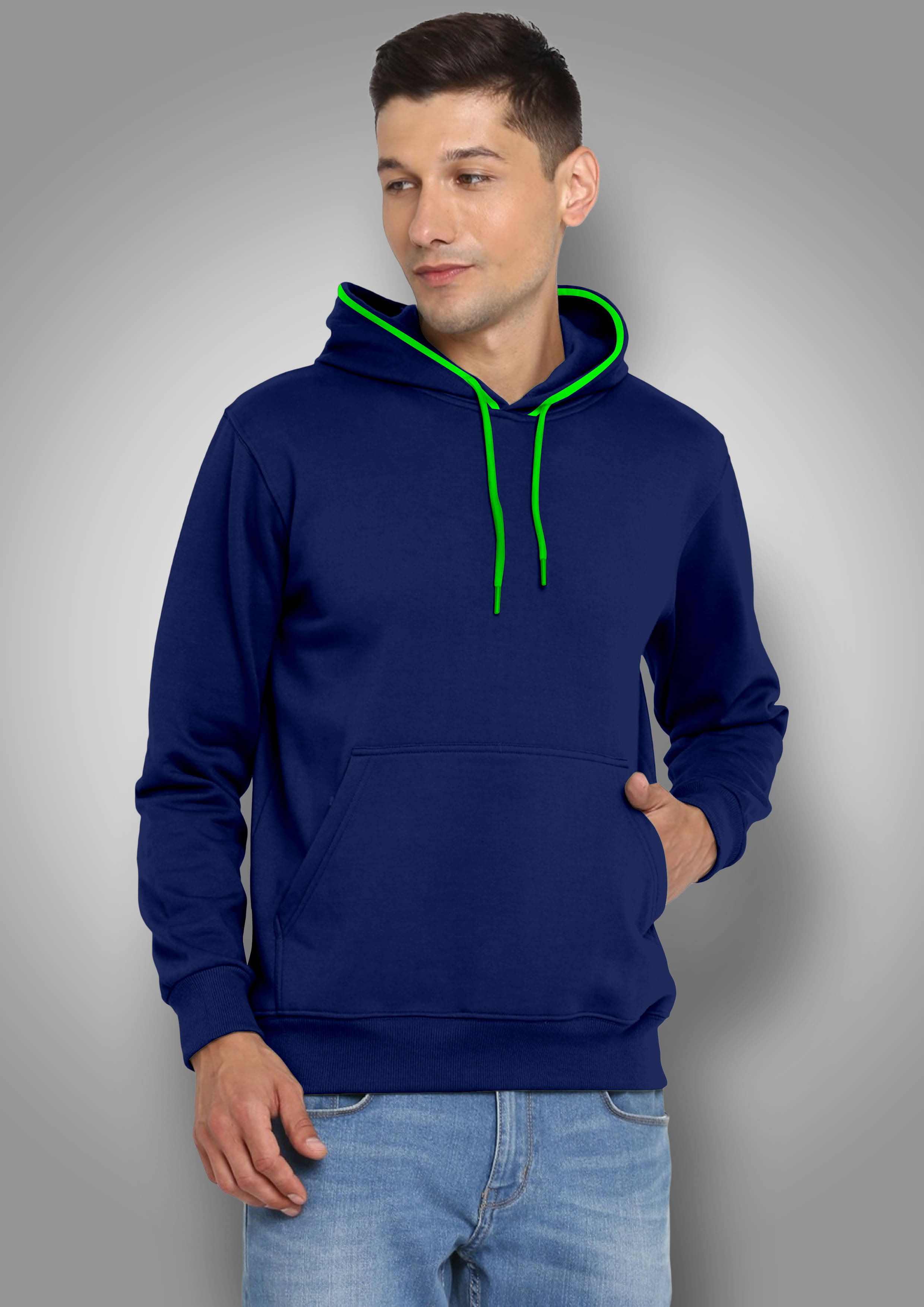 FTX Fleece Hooded Men's Sweatshirt - Blue ( Pack of 1 ) FTX Fleece Hooded Men's Sweatshirt - Blue ( Pack of 1 )
