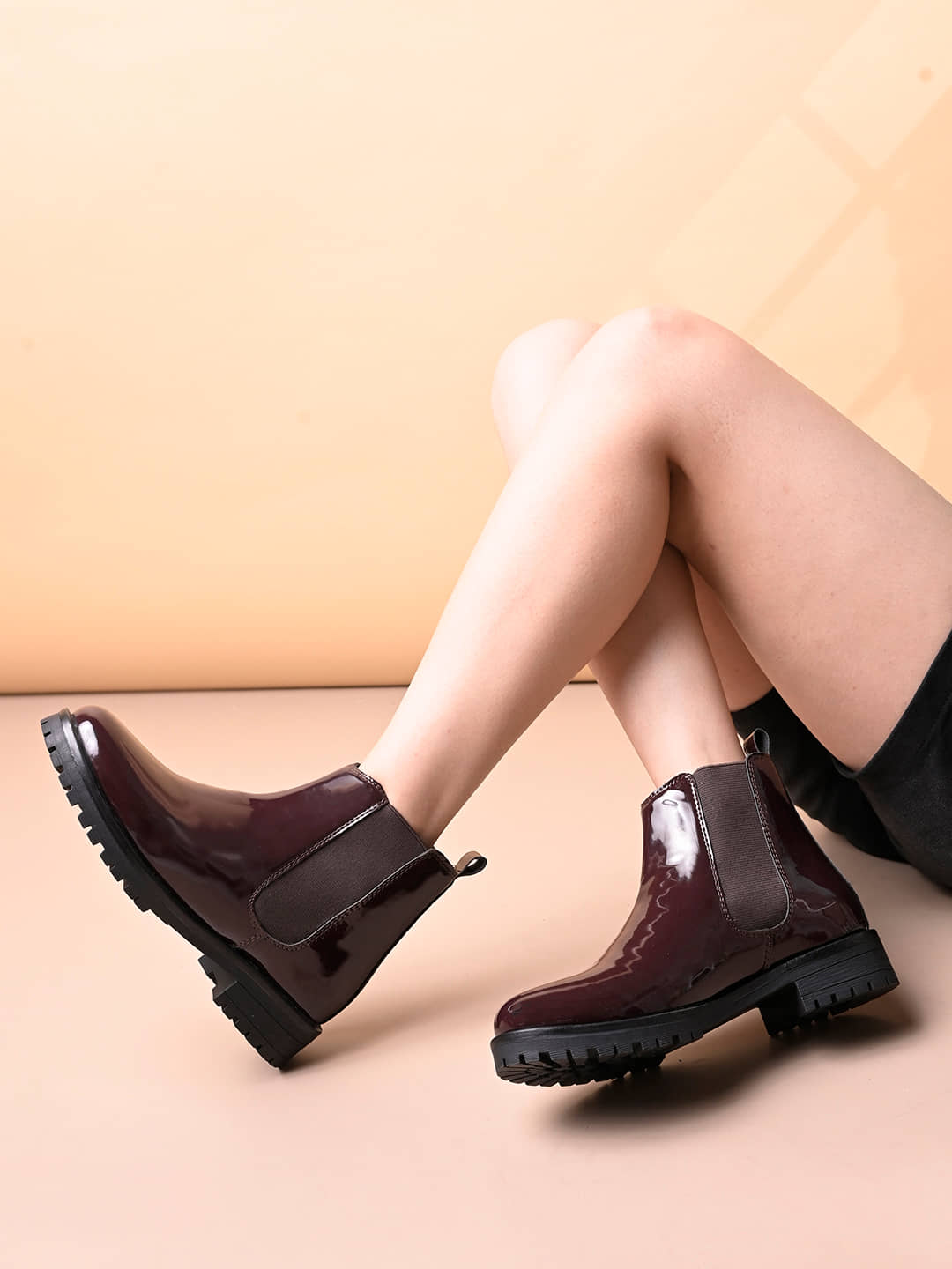 Fashion Victim Brown Women's Ankle Length Boots