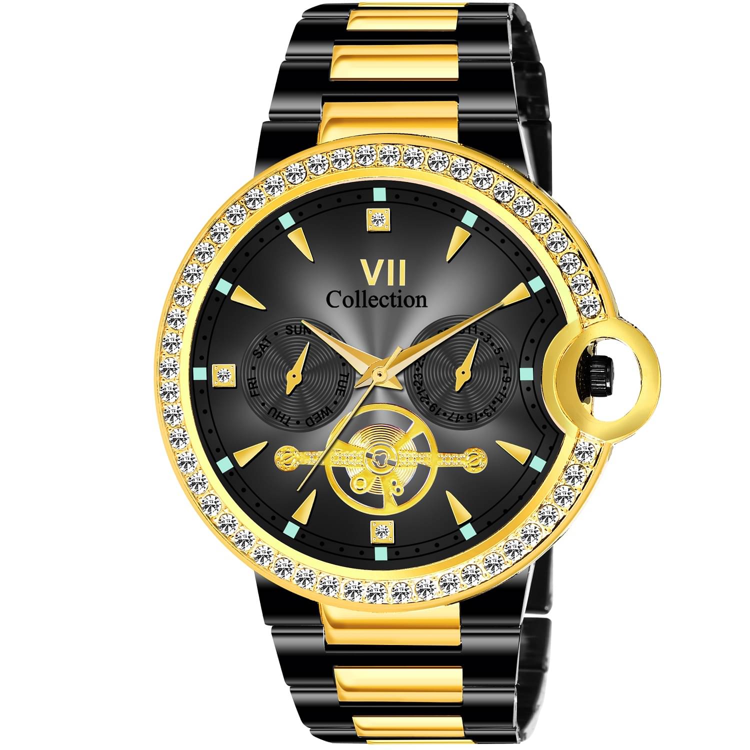     			Hala Multicolor Stainless Steel Analog Men's Watch